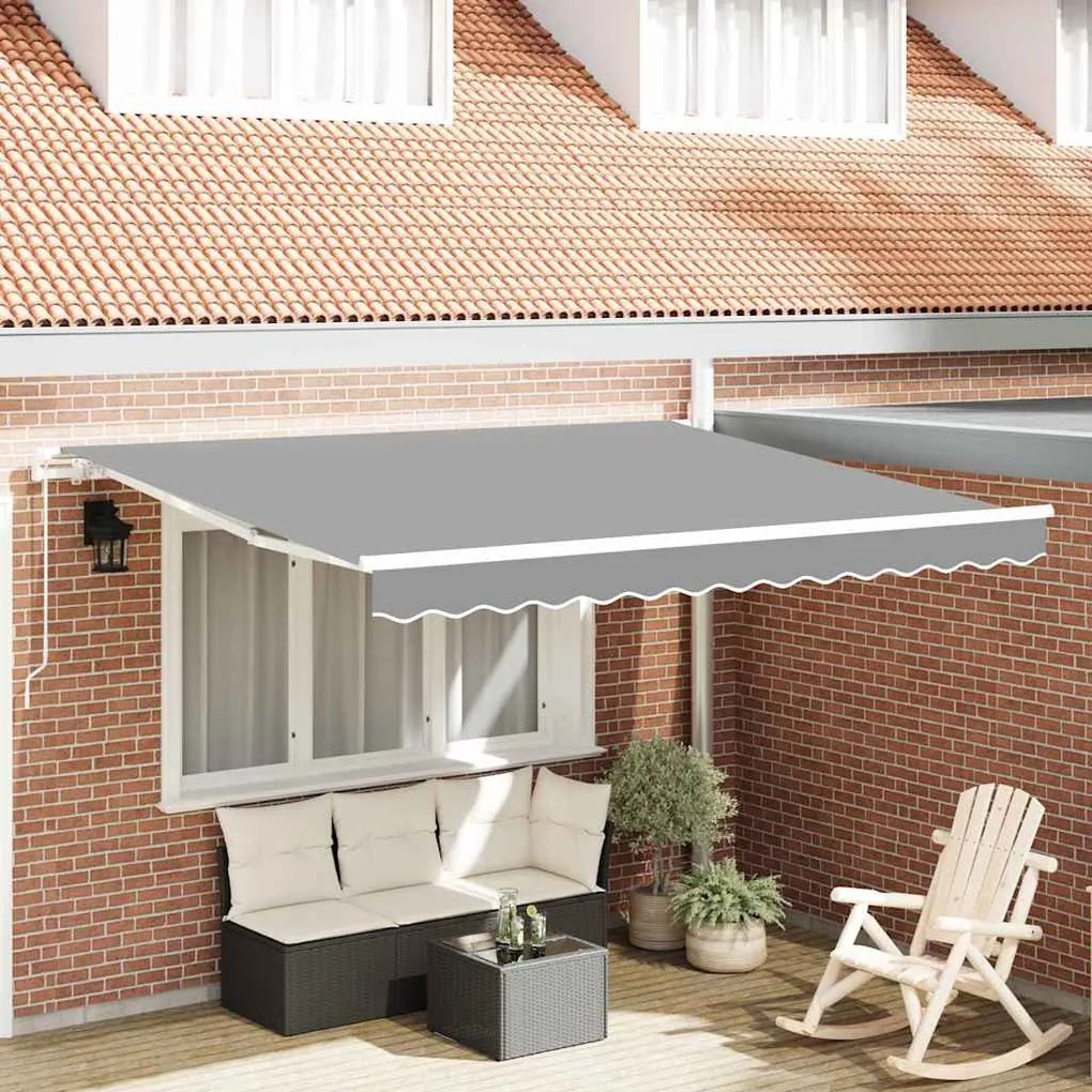 Napernyő Fehér 3,5 x 2,5 m Fém