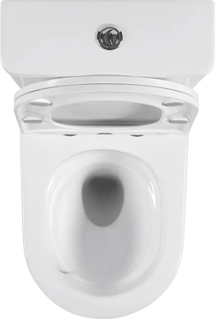 Erga Tina, kombinált WC-csésze 620x365x820 mm, Tornado 2.0 + WC-ülőke, fényes fehér, ERG-V03-TINA-TO2-WH