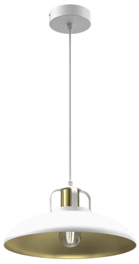 Csillár zsinóron FELIX 1xE27/60W/230V fehér