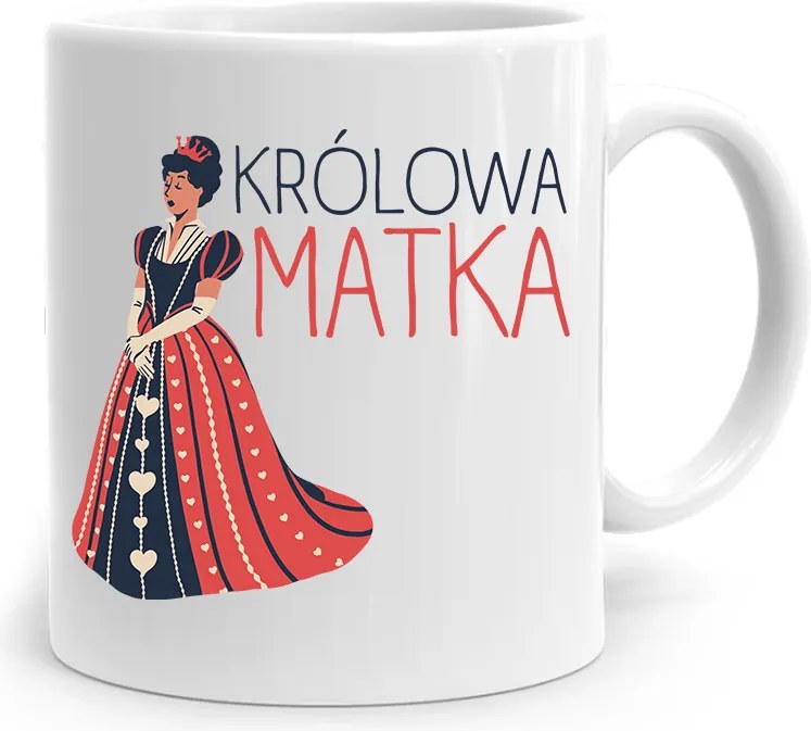 Születésnapi Ajándék Bögre Anyukáknak Anyakirálynő nyomott mintával