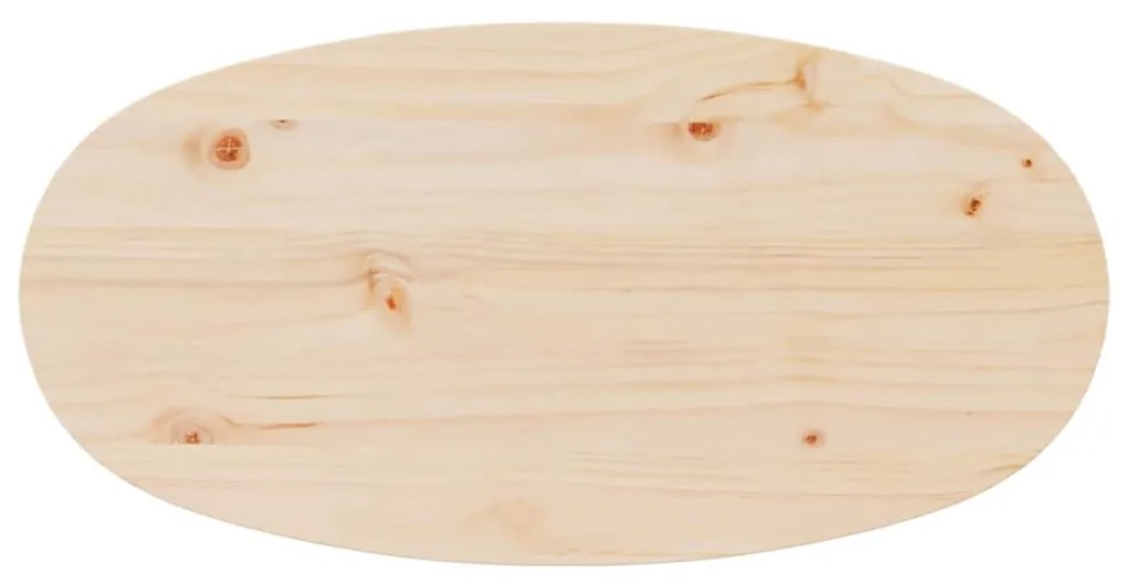 Dohányzóasztal Természetes 80 x 40 x 35 cm Tömör fenyőfa