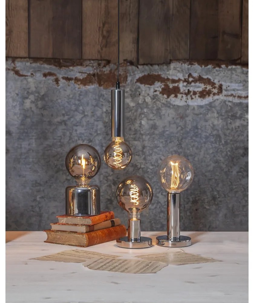 Meleg színű LED szálas izzó E27, 2 W Plain Smoke – Star Trading