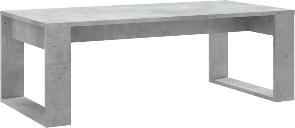 vidaXL betonszürke szerelt fa dohányzóasztal 102x50x35 cm