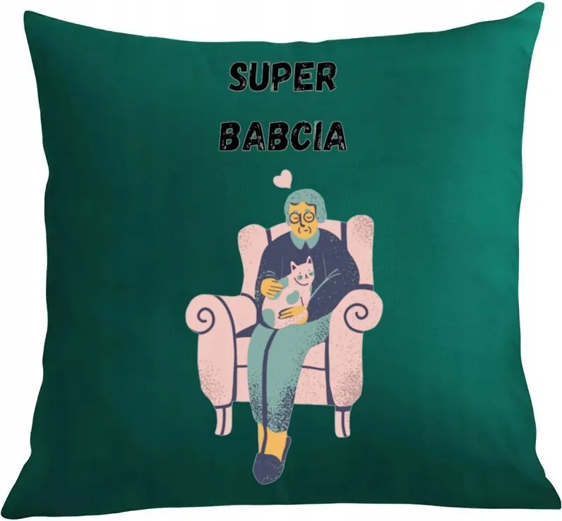 Párna párnahuzat Nagymama napja Szuper Nagymama