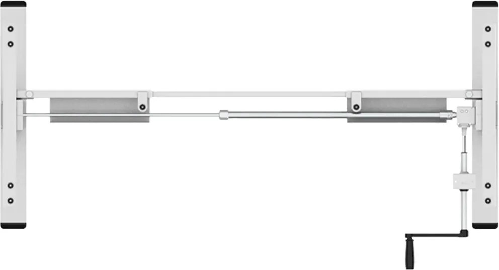 Állítható magasságú asztal Liftor Entry -  fehér