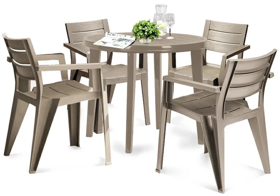 Julisa 4+1 kerti bútor garnitúra szett