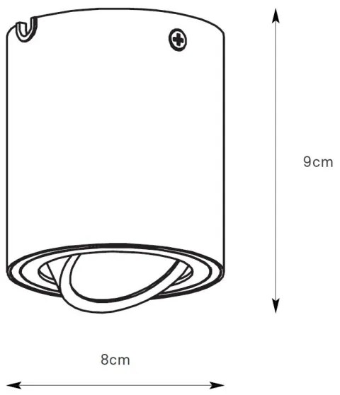 Markslöjd 109020 - DIRETTO dimmelhető LED spotlámpa LED/5W/230V fehér