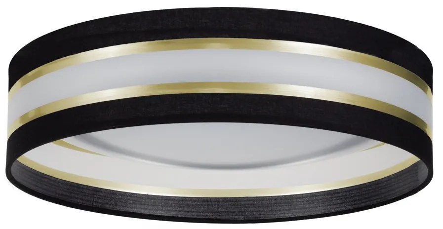 LED Mennyezeti lámpa CORAL GOLD 1xLED/24W/230V fekete/arany