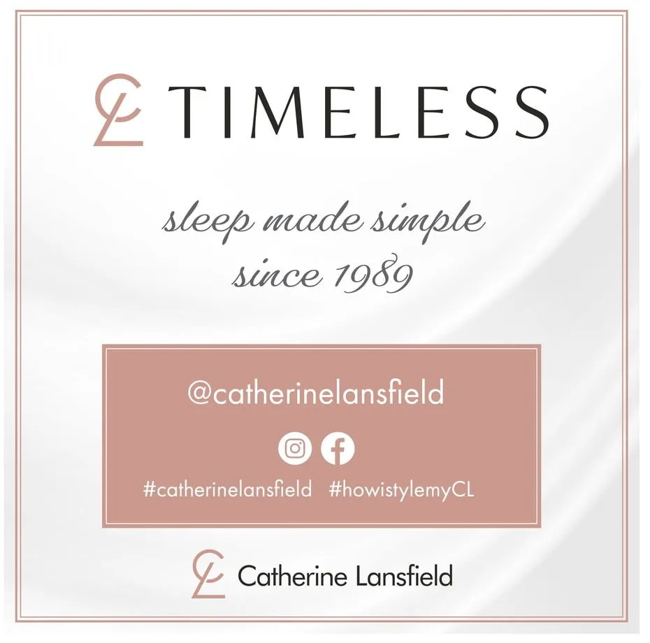 Levendula színű egyszemélyes ágyneműhuzat 135x200 cm Heatset Wave – Catherine Lansfield