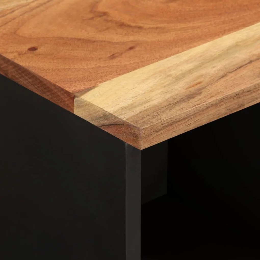 tömör akácfa fürdőszobaszekrény 38 x 33 x 160 cm