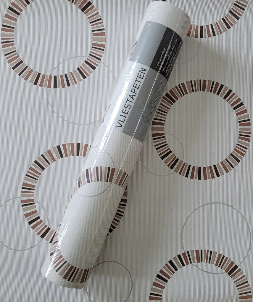 Kerék tapéta, csillogó ezüst elemek 13172-10