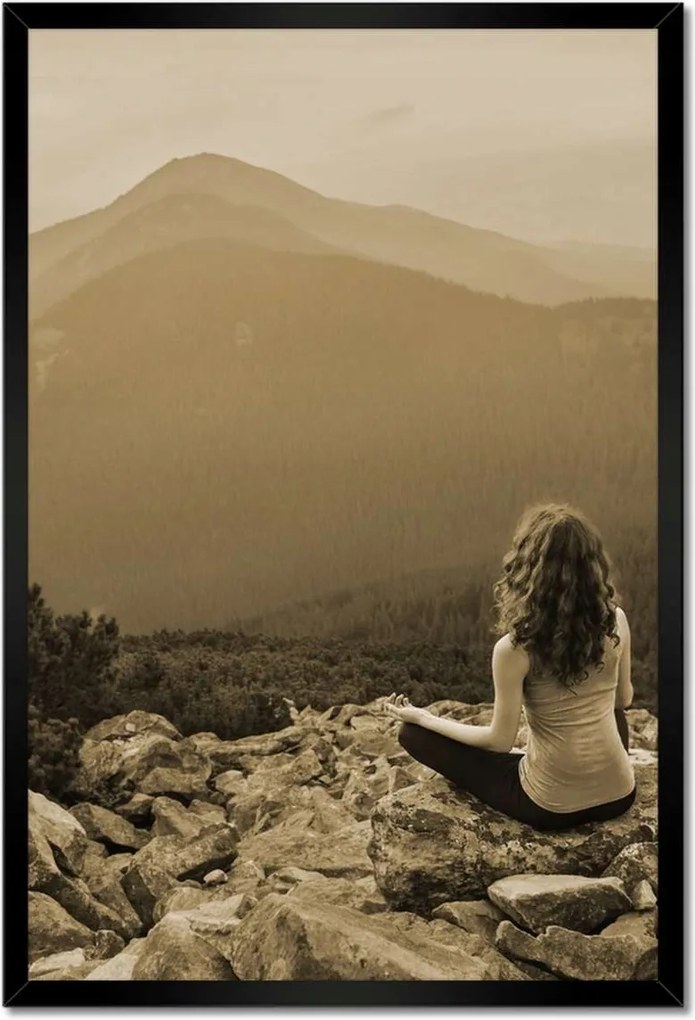 Poszterek keretben 40x60 Pillantás felülről Gondolatok