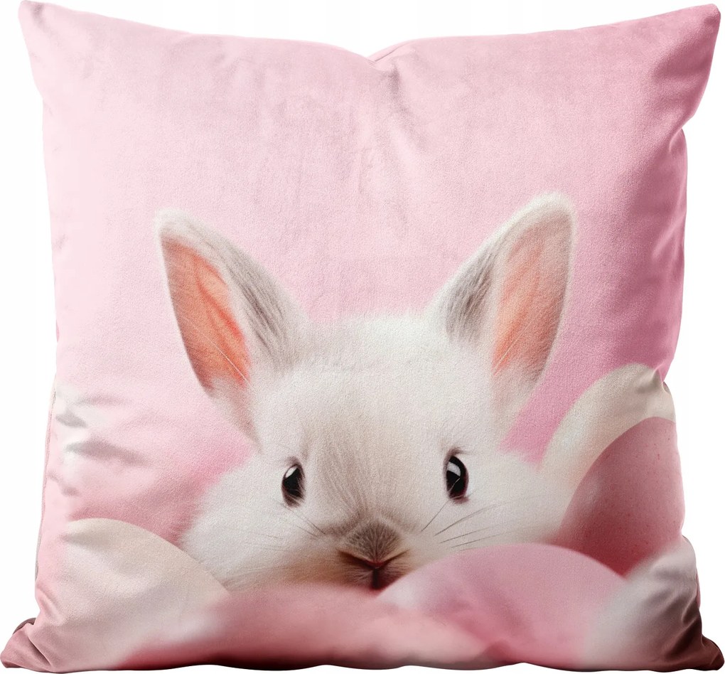 Húsvéti Velvet Velúr Párnahuzat 45x45cm Húsvéti Ajándék