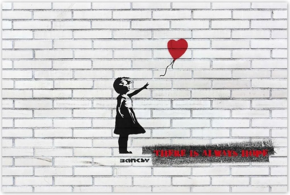 Poszterek 120x80 Theres always hope Banksy