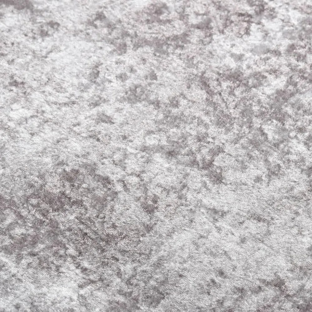 szürke csúszásmentes mosható szőnyeg 80 x 300 cm