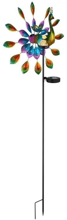 Globo 36017 - LED napelemes dekoráció LED/0,06W/3V IP44 páva