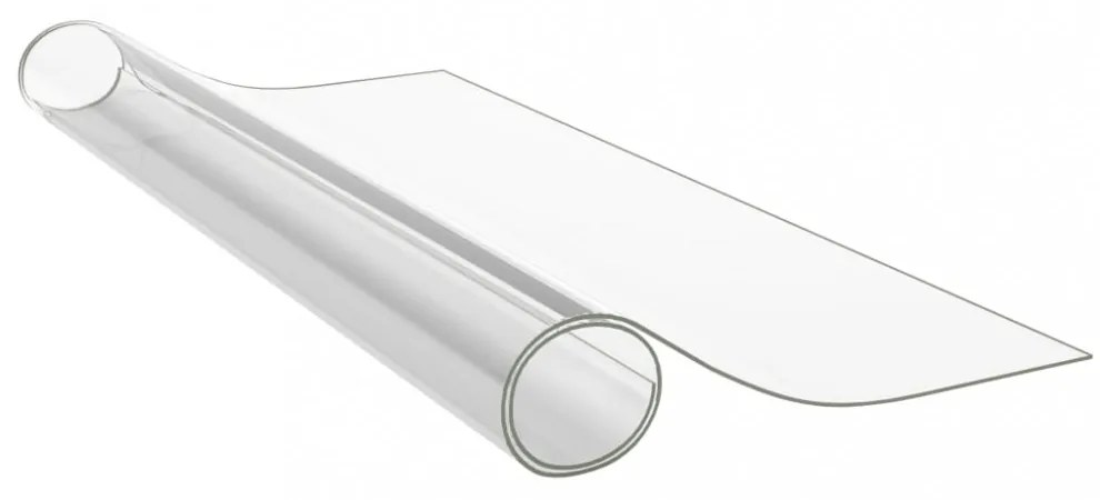 vidaXL átlátszó PVC védőabrosz 180 x 90 cm 2 mm