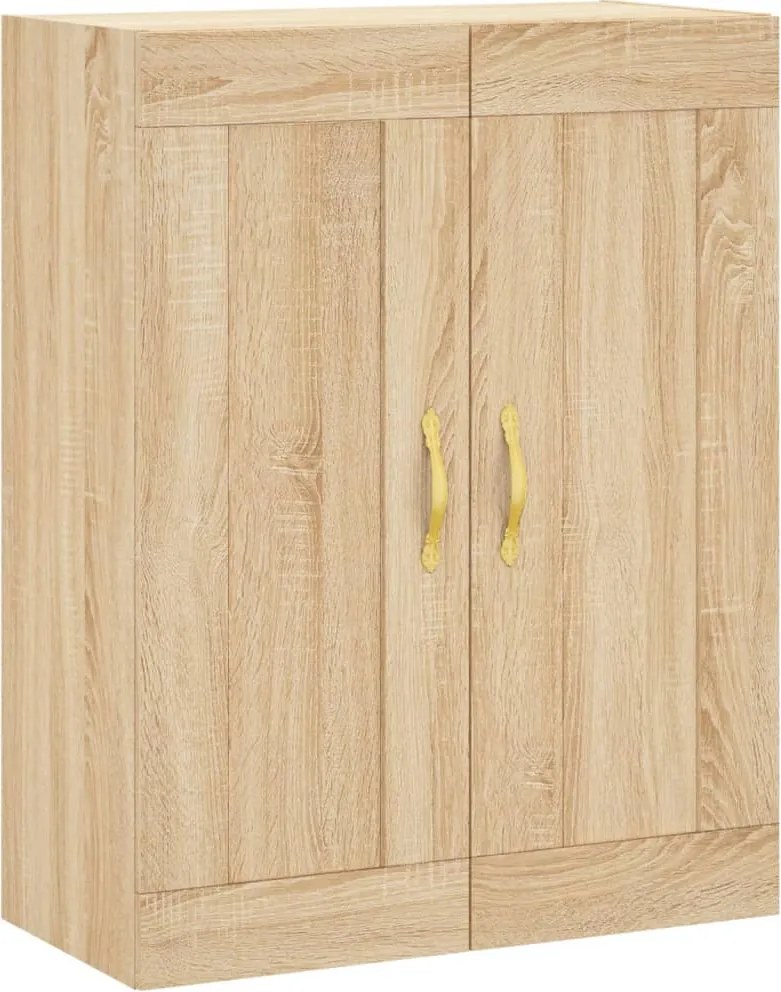 vidaXL sonoma tölgy szerelt fa fali szekrény 69,5 x 34 x 90 cm