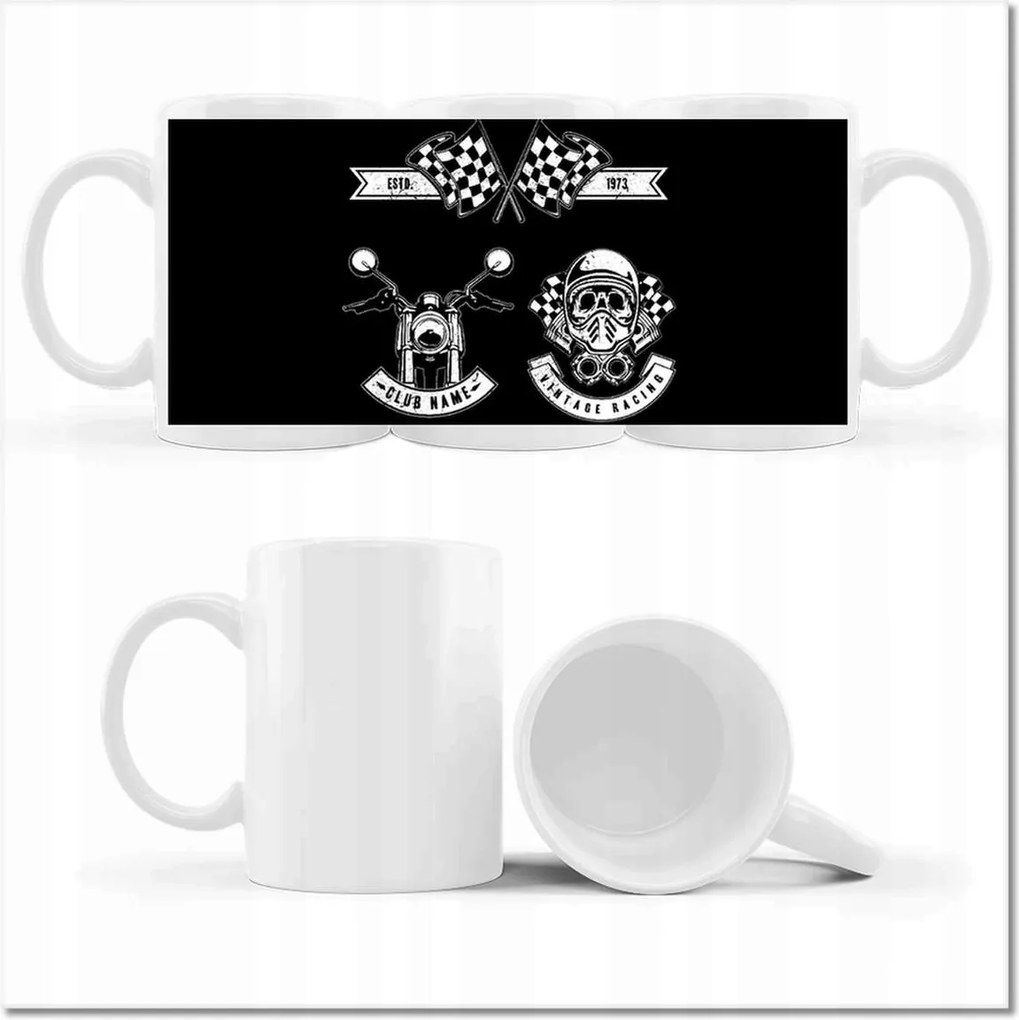 Fényképes bögre Motorkerékpáros hangulat