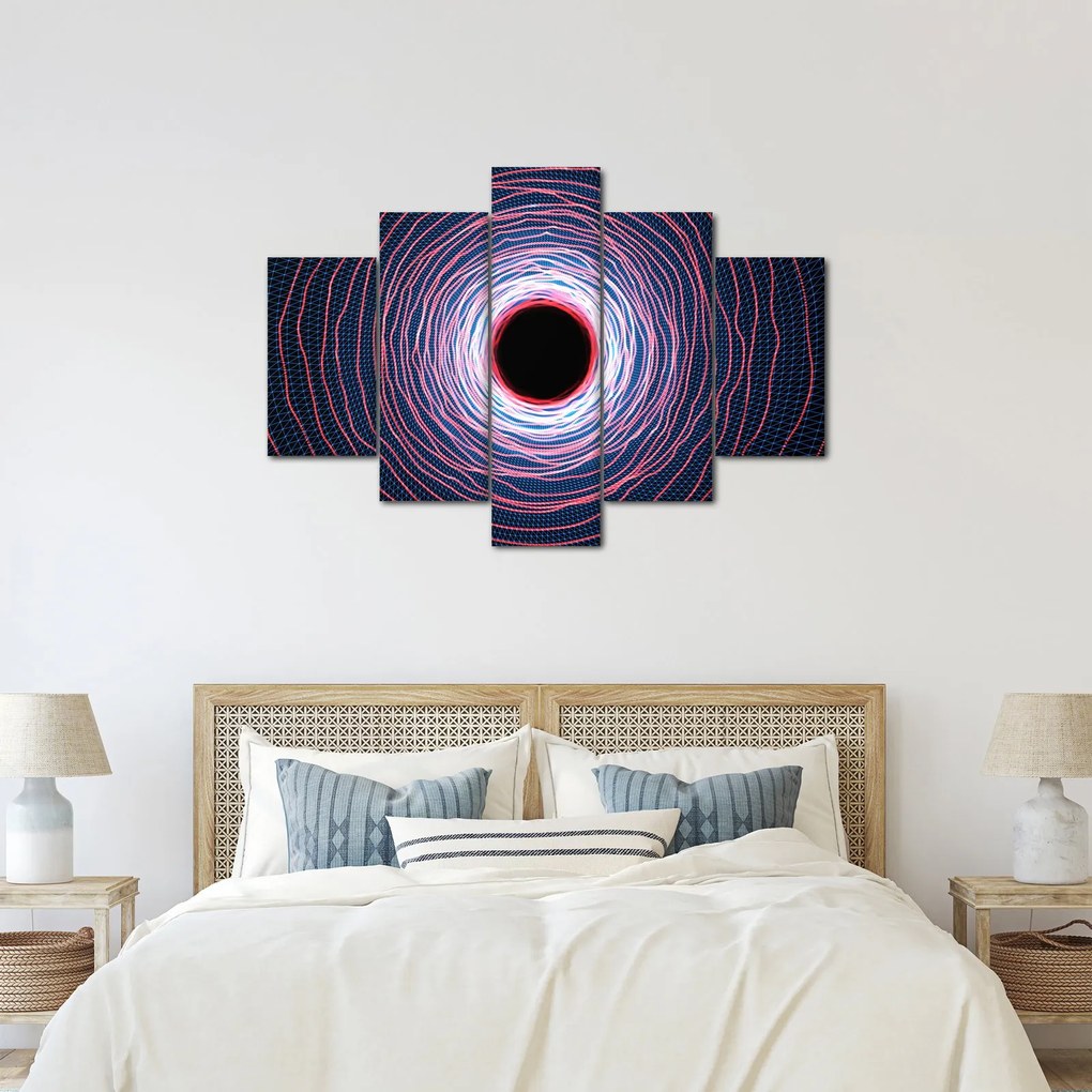 A kör absztrakció képe (150x105 cm)