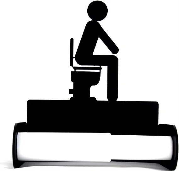 Luzak fali papírtartó falra szerelhető. Kiegészíthető akasztóval