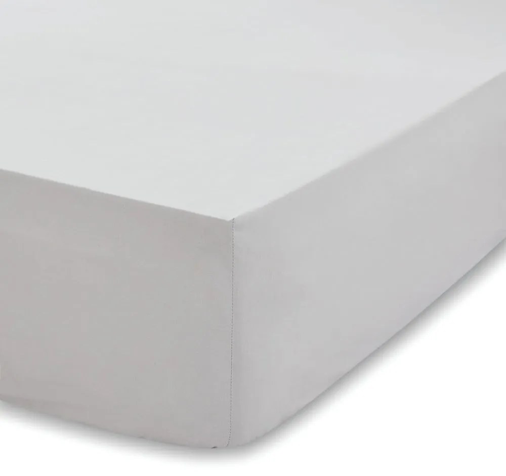 Organic szürke organikus pamut lepedő, 135 x 190 cm - Bianca