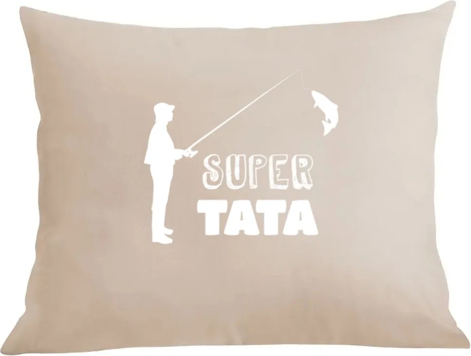 Párna párnahuzat nyomott mintás Tata Horgász