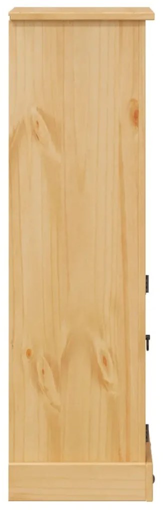 Corona tömör fenyőfa fürdőszobaszekrény 45 x 33 x 110 cm