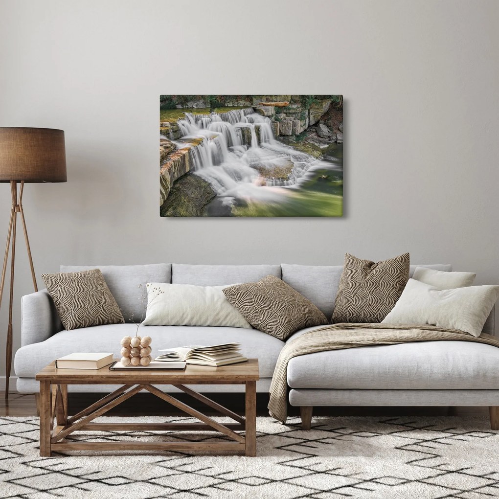 Vízesés képe (90x60 cm)