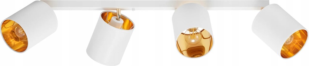 Mennyezeti Függőlámpa Csillár Plafon fehér/arany