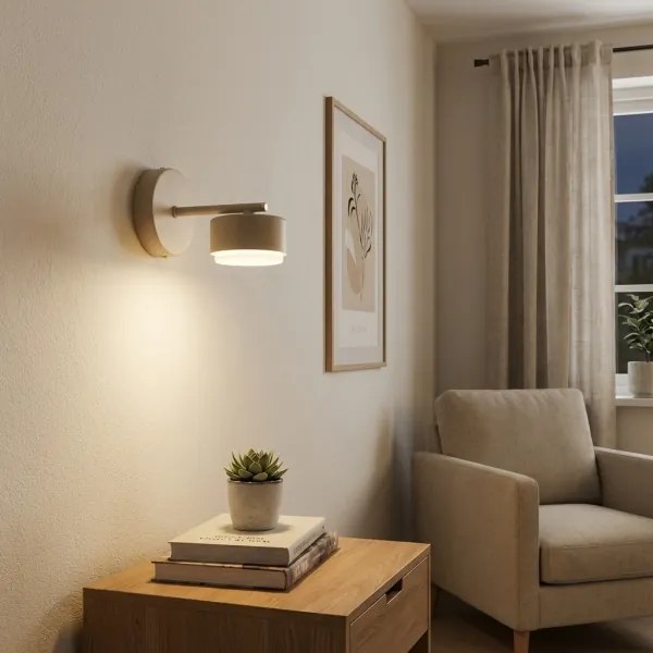 Brilagi - LED RGB dimmelhető fali lámpa MONO 1xGX53/14W/230V Wi-Fi Tuya bézs