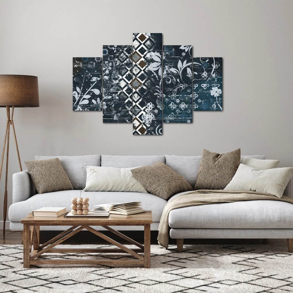 Kép virágos dekorációval (150x105 cm)