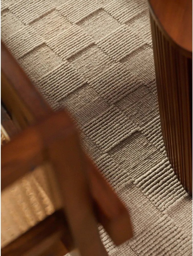 Barna kézi szövésű gyapjú szőnyeg 120x170 cm Scala – Villeroy&amp;Boch