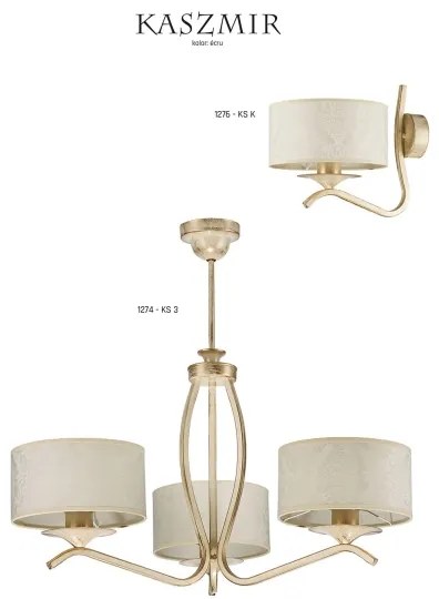 JUPITER 1277-KSLE - KASZMIR Asztali lámpa 1xE27/60W