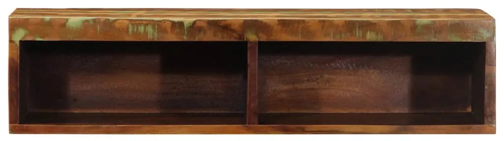 tömör újrahasznosított falra szerelhető TV-szekrény 80x30x19 cm
