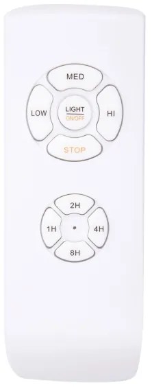 Zambelis 19136-B - Mennyezeti ventilátor + távirányítás