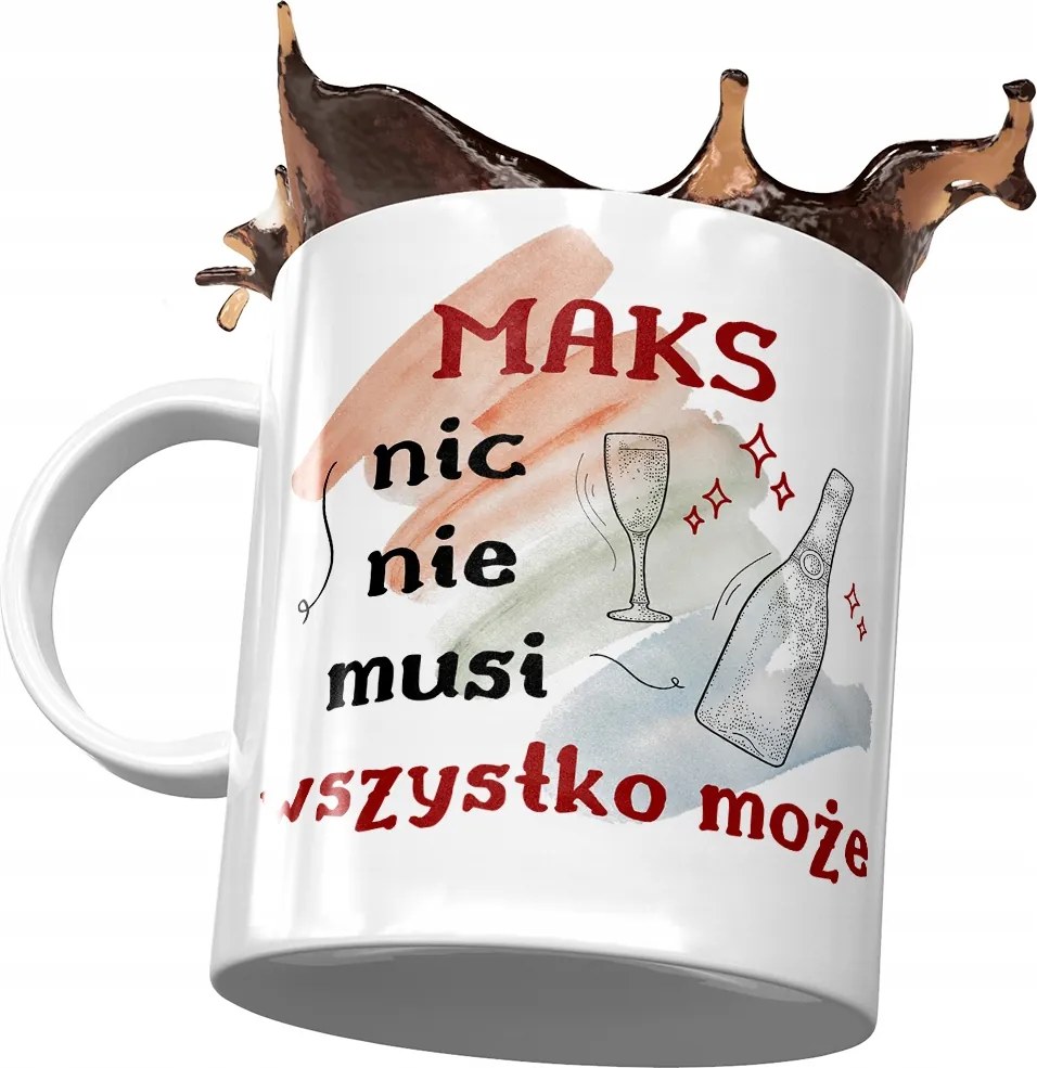 Maximilian Kolléga Bögre Ajándék Nyomtatott Fotóval