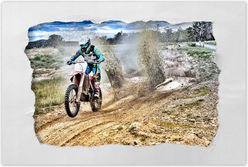 Poszterek 90x60 Motocross vertikális