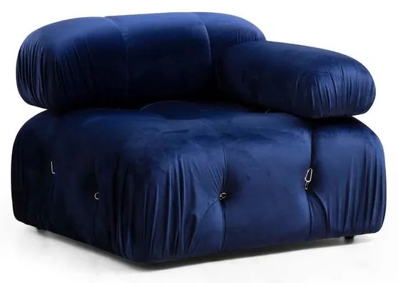 Sarokkanapé Bubble Velvet Kék L1-O1-1R-PUF