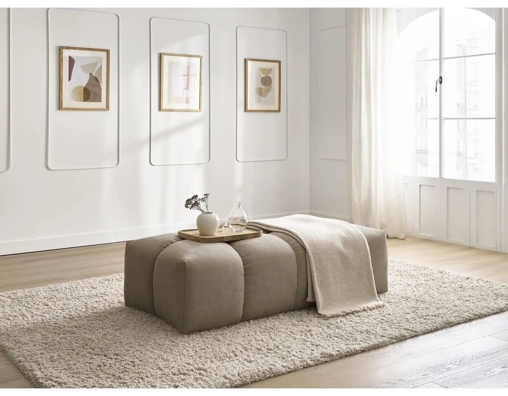 Szürkésbarna zsenília lábtartó Everest – Bobochic Paris