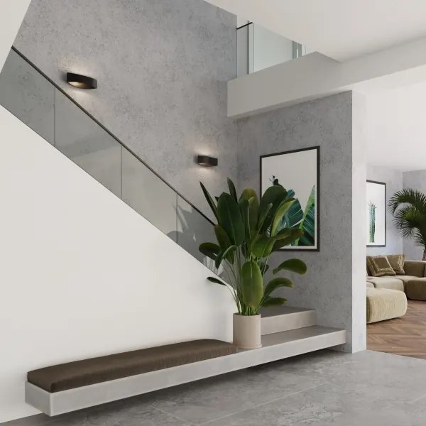 Sollux SL.1189 - TONI fali lámpa 1xG9/8W/230V fekete