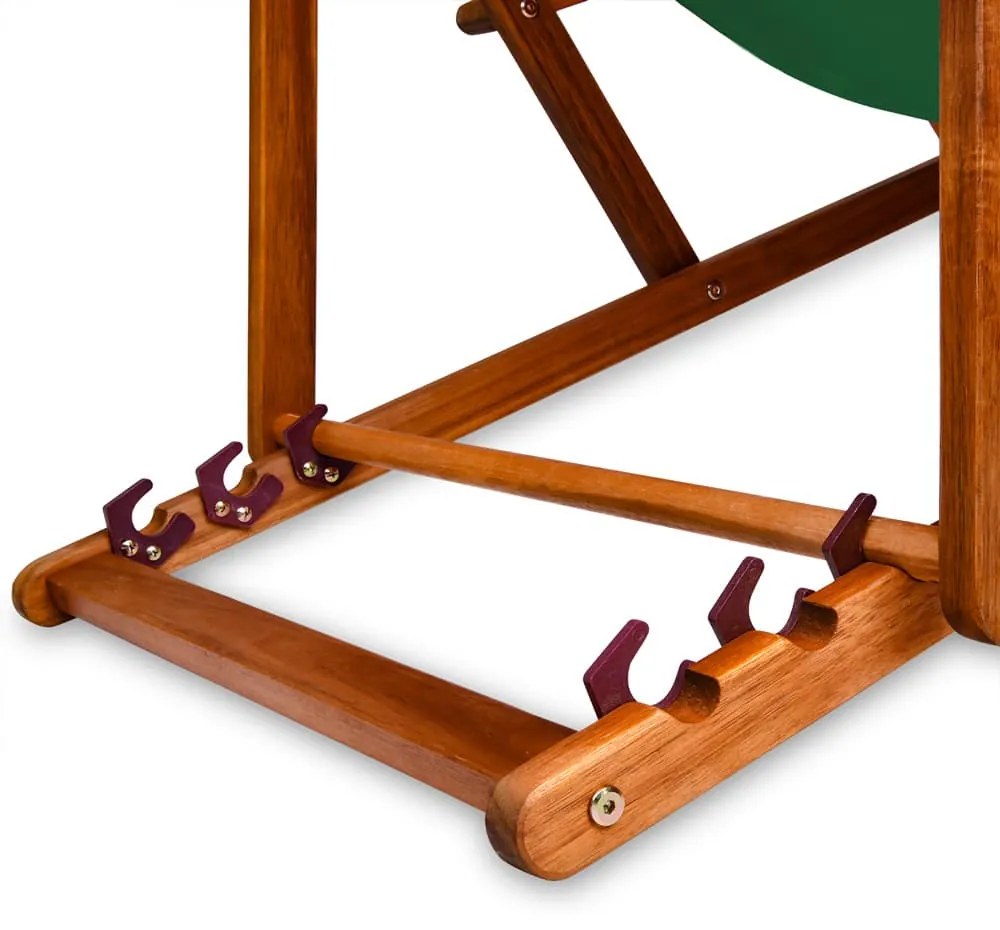 SIENA kerti nyugágy, 65x87x102cm, zöld Casaria