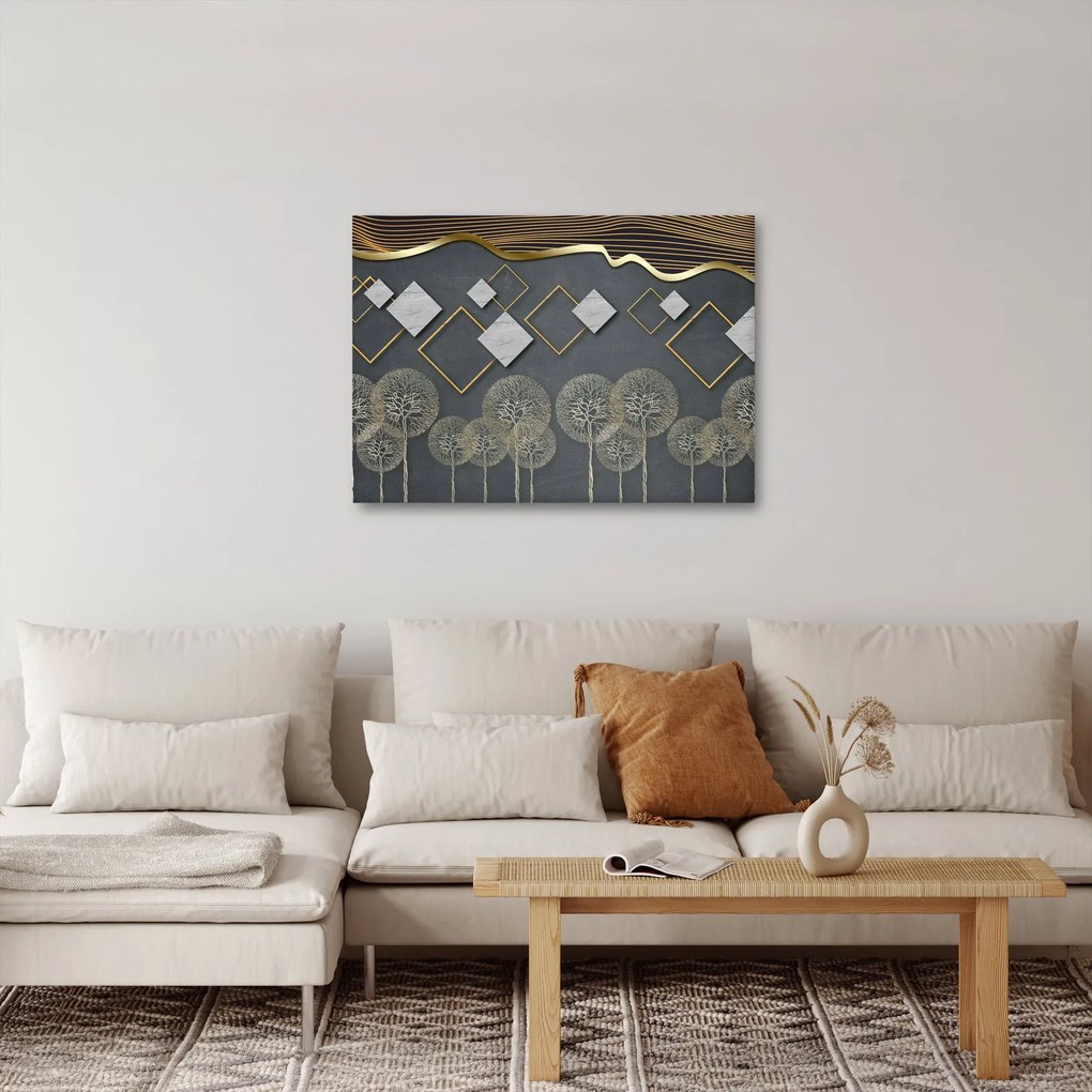 Az absztrakció képe (70x50 cm)