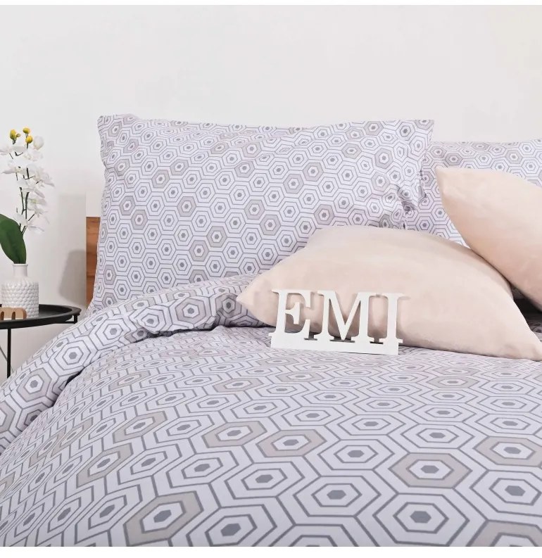 EMI Wilson pamut ágyneműhuzat, A standard egyszemélyes ágy szett tartalma: 1x 140x200 + 1x 70x90