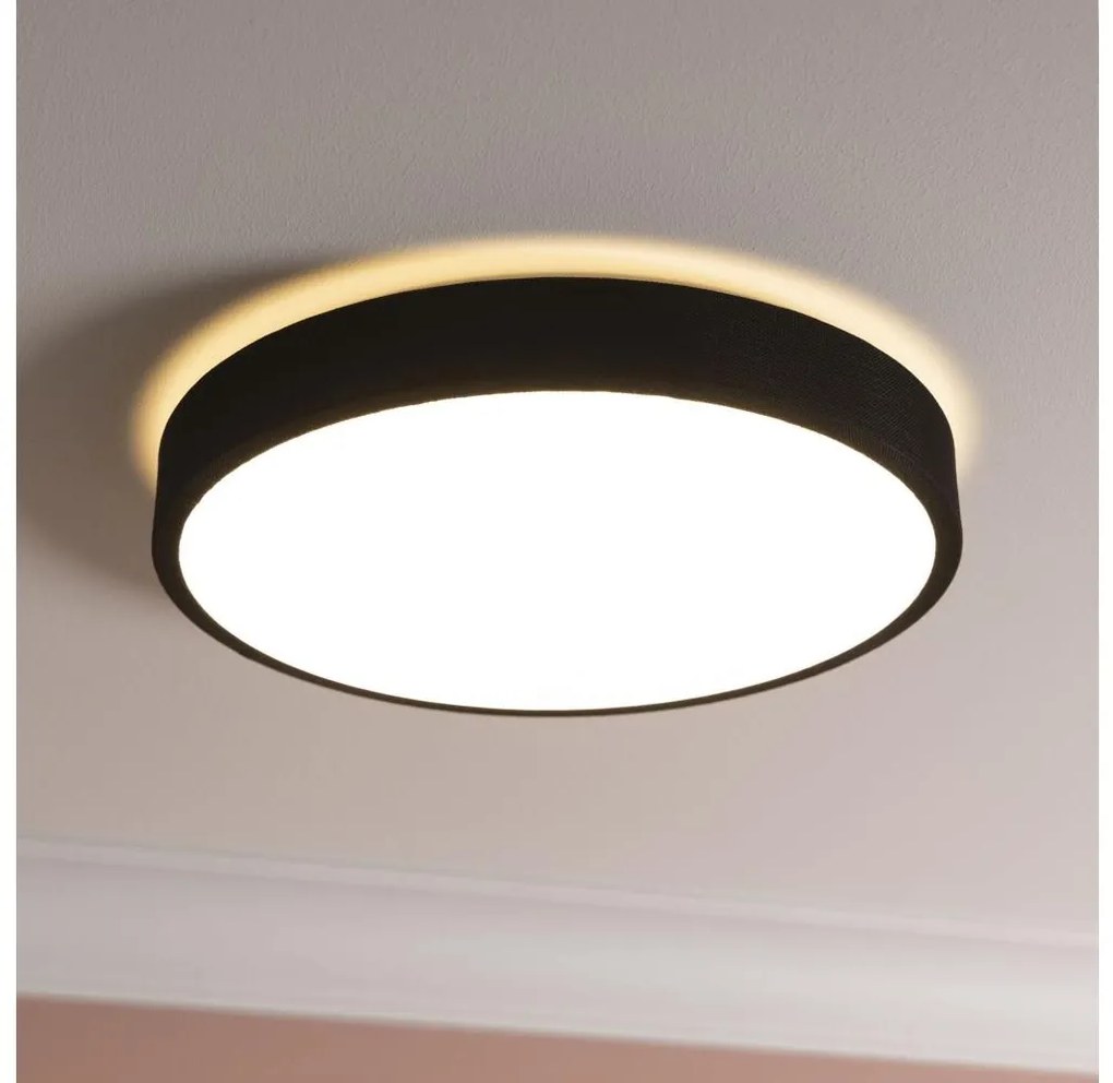 Brilliant -LED Dimmelhető mennyezeti lámpa FILIZ LED/24W/230V átm. 38,5 cm fekete