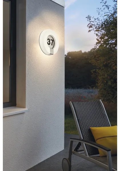 Eglo 98145 - MARCHESA-C LED házszám, állítható fényerő, 15W, IP44