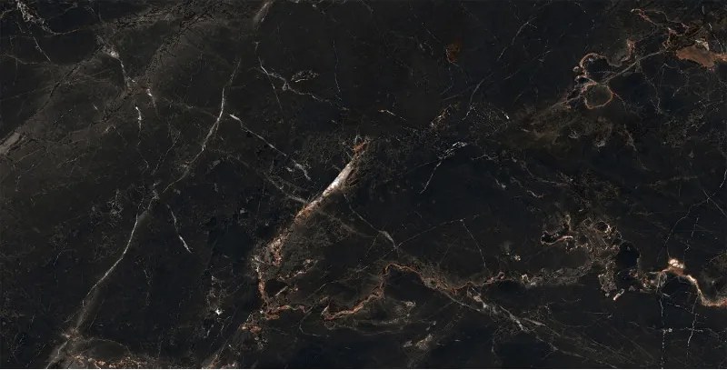 Mexen Marquino Fekete mázas gres rekt. G1, padló- és falburkolati lap 120 x 60 cm, magas fény - TL214-120-060-00
