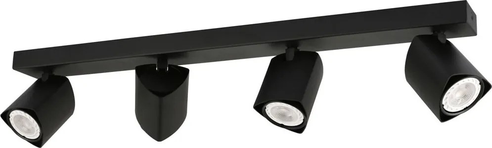 Italux Modern Spot lámpa Merusa Fekete ITXSPL-31970-4B-BK