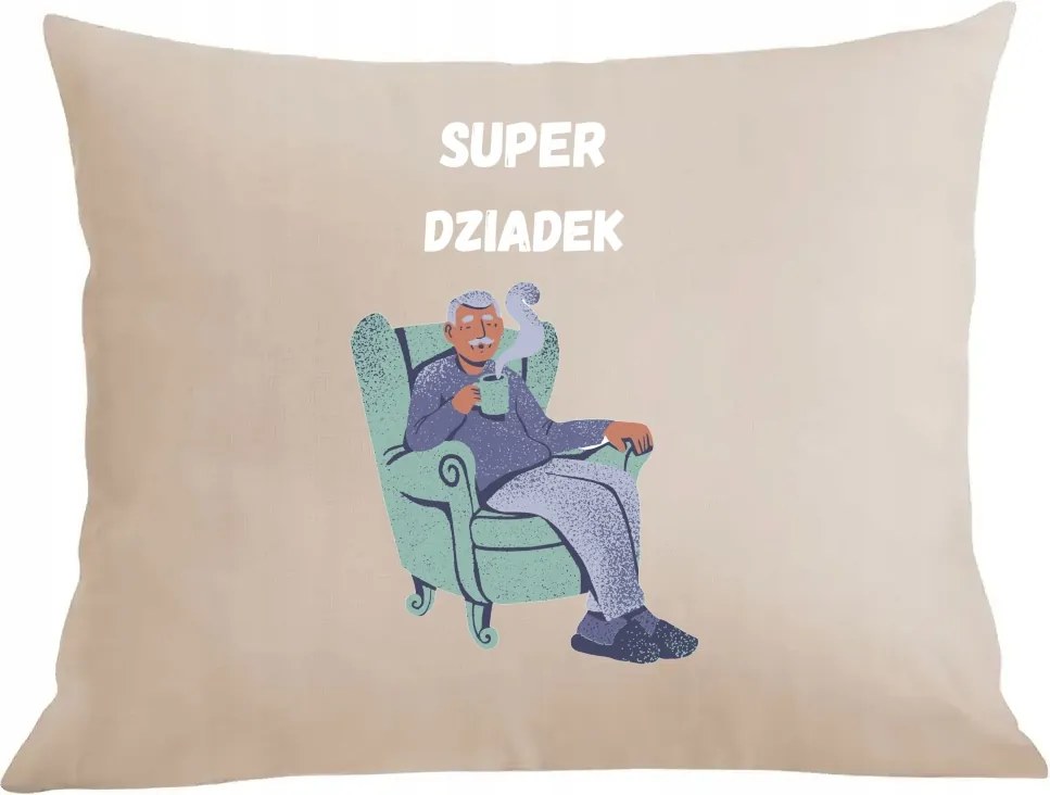 Párna párnahuzat Nagypapa napja Szuper nagypapa