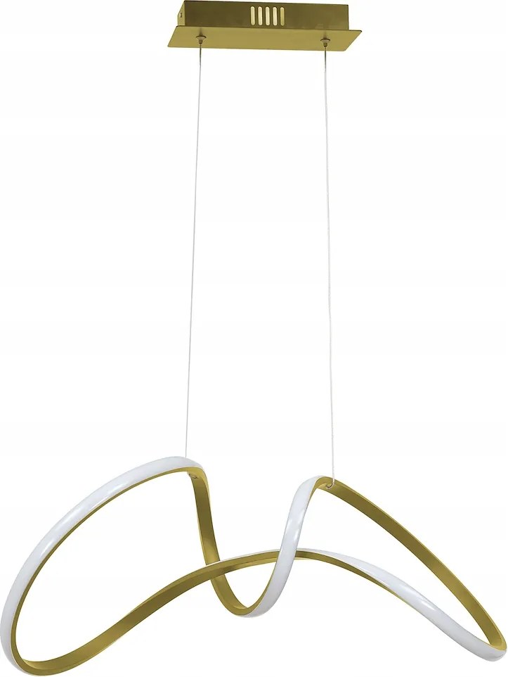 Függőlámpa Tesoro Gold 48W Led